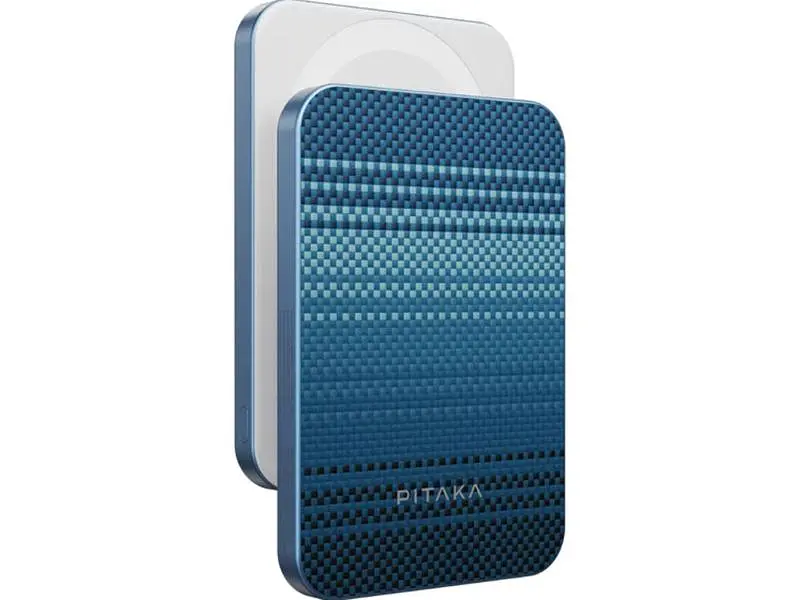 Зовнішній акумулятор (Power Bank) Pitaka Aramid 5000 mAh Moonrise (PBQ2403) - фото 2