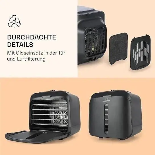 Інфрачервоний дегідратор-сушарка для овочів фруктів Klarstein Florida Jerky 500 Вт (10034430) - фото 3