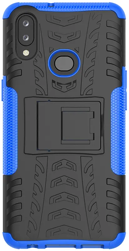 Чохол-накладка TOTO Dazzle Kickstand 2 in 1 Case Samsung Galaxy A10s Blue - фото 2