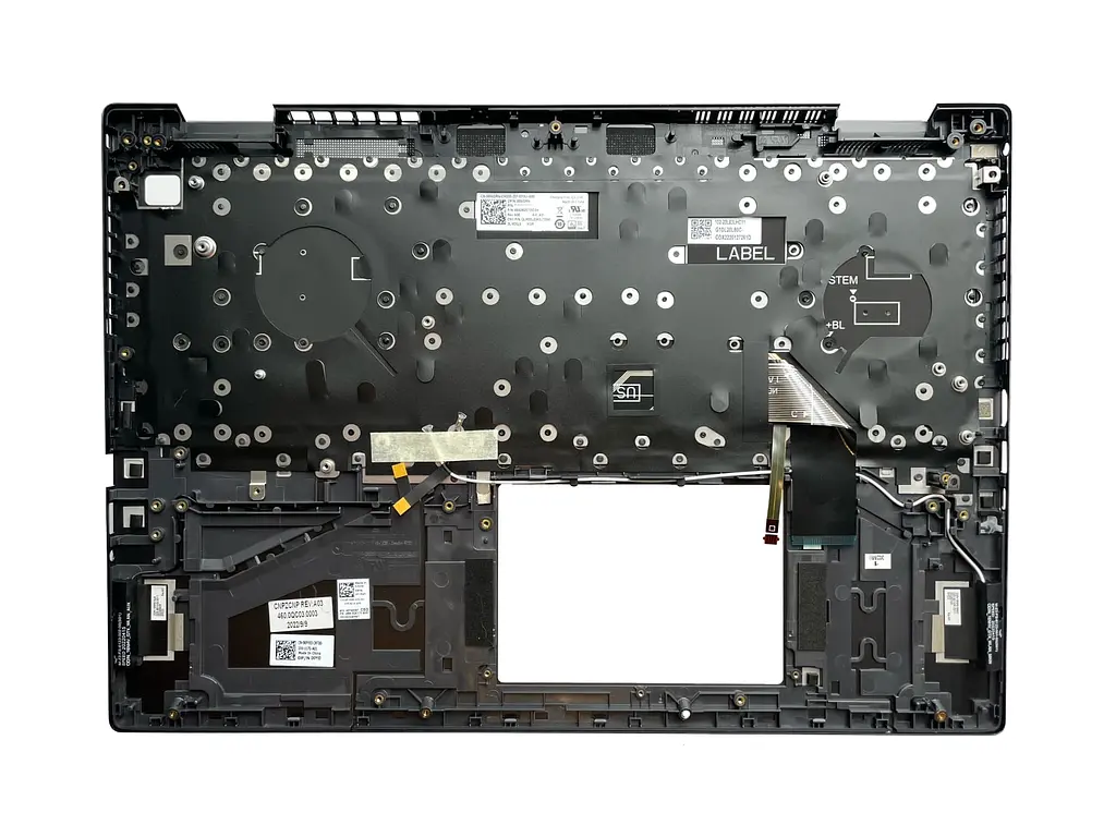 Топкейс ноутбука / верхня панель та клавіатура для ноутбука Dell Vostro 5620, 5625 (0PYR9R) Оригінал - фото 2