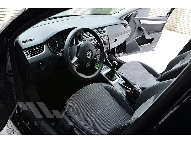 Авточохли модельні MW Brothers для Skoda Octavia A7 c 2013 - фото 7