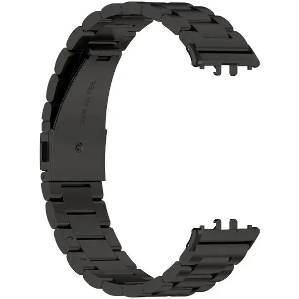Ремінець DK для Samsung Galaxy Fit3 (R390) Metal Band Fitlink (black) - фото 2