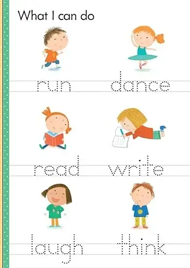 Little Wipe-Clean Word Book. About Me - фото 3
