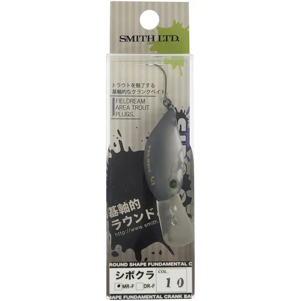 Воблер Smith Sibo-Cra MR-F 34mm 3.2g #10 Frozen Smoke - фото 2