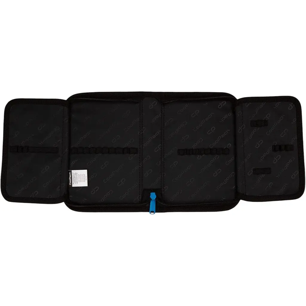 Пенал на блискавці CoolPack Clipper Skate Night з органайзером для ручок 20x14x3 см (F076930) - фото 2