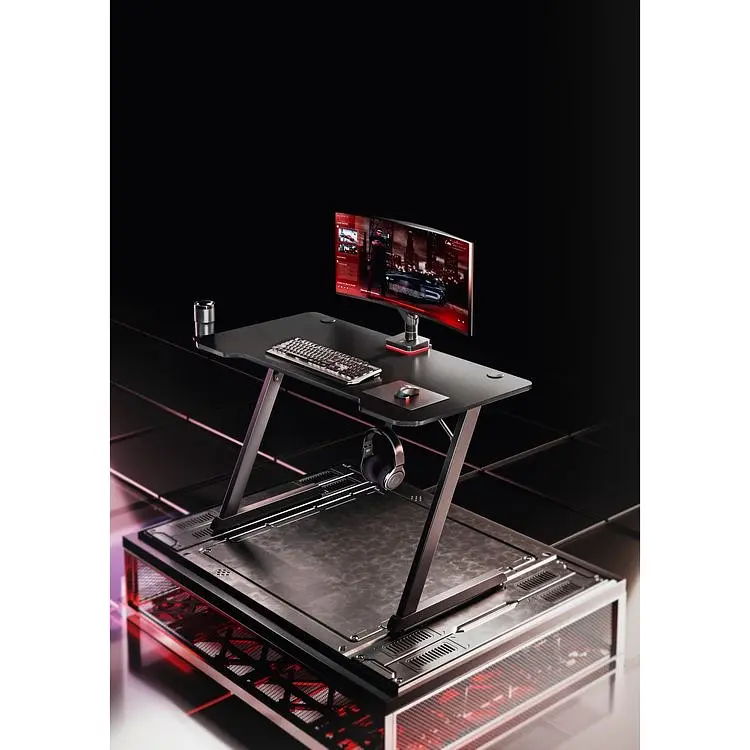 Компьютерный стол GamePro Black (GD012) - фото 8