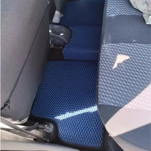Килимки в салон EVA для Dacia Logan 2004-2012 з підп'ятником Сірі 5 шт - фото 3