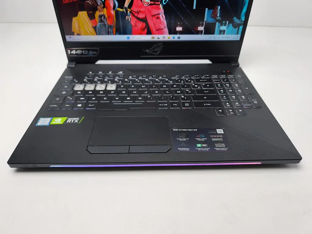 Ноутбук ASUS 15.6" ROG Strix Hero II FHD 144Hz IPS Core i7-8750H 16GB SSD 512GB Nvidia RTX 2060 6GB (12625) Б/у - фото 4