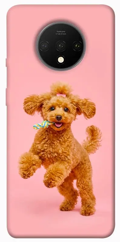 TPU чохол Demsky Happy poodle для OnePlus 7T