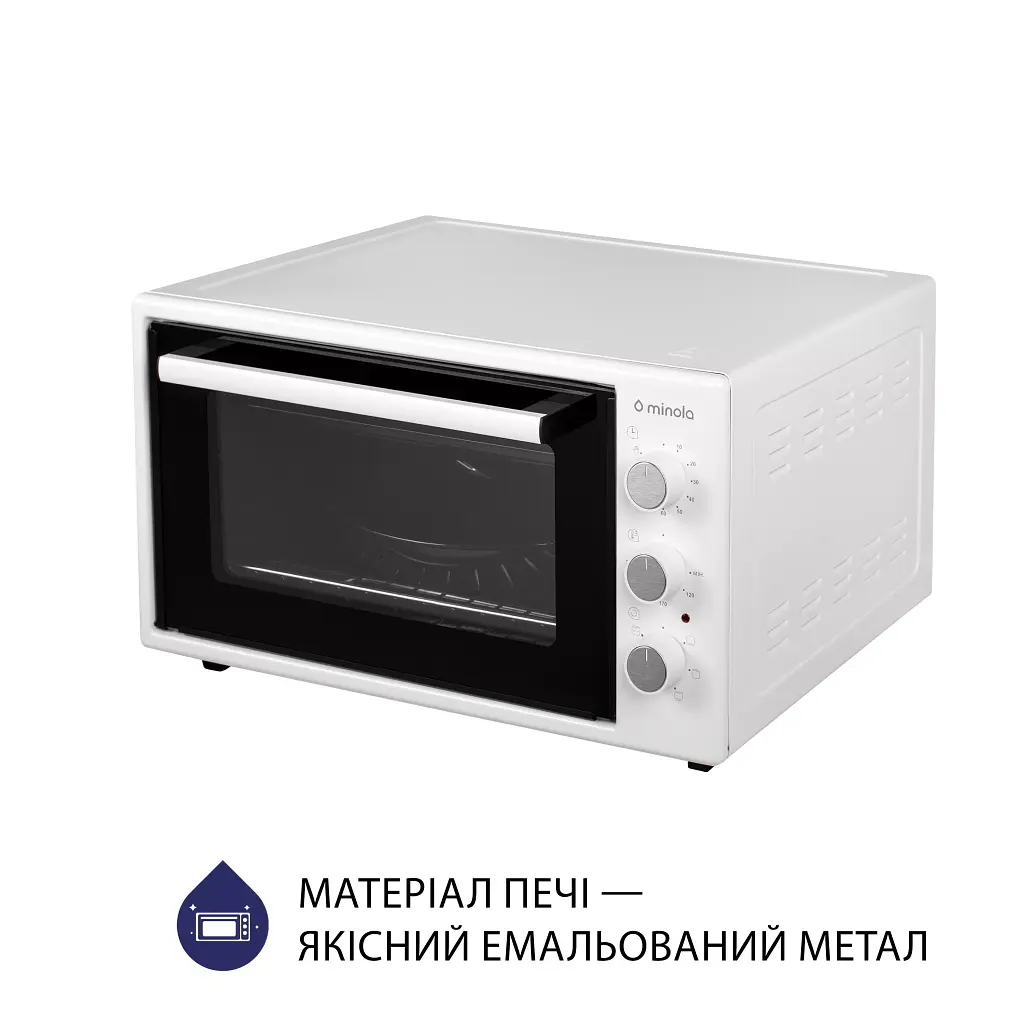 Электрическая печь Minola FOET 3714 WH - фото 6