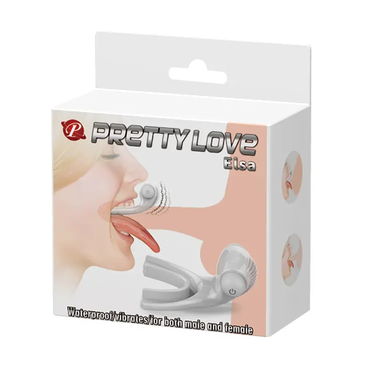 Вібратор Lybaile Pretty Love Ela Mouth Stimulator Light Pink для оральних пестощів, 7.5х5.3 см рожевий - фото 15