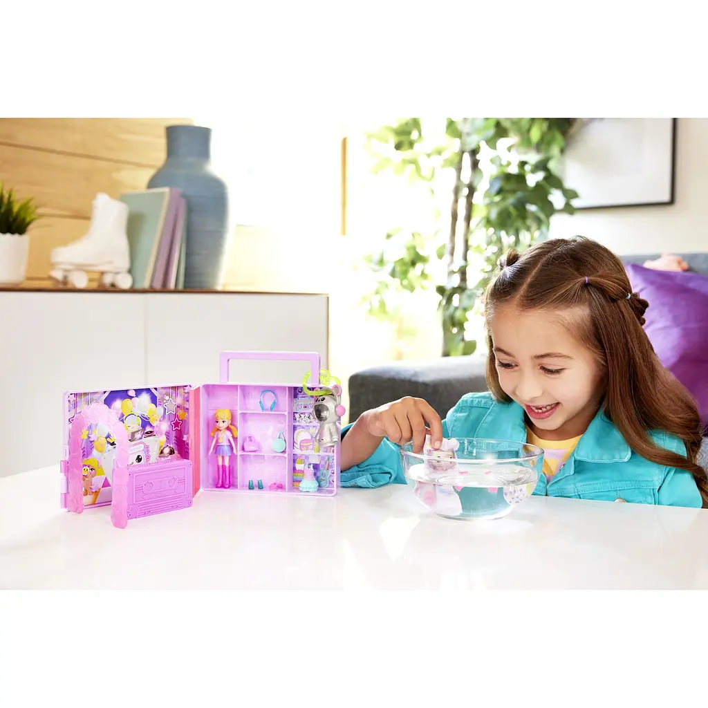 Набор сюрпризов Polly Pocket Вечеринка в стиле диско (HRD65) - фото 6
