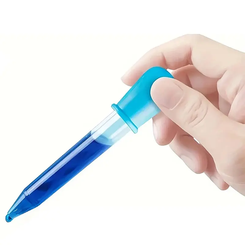 Силіконова піпетка-дозатор Bambi PP-0,5-ML, об’ємом 5 мл, в асортименті - фото 4