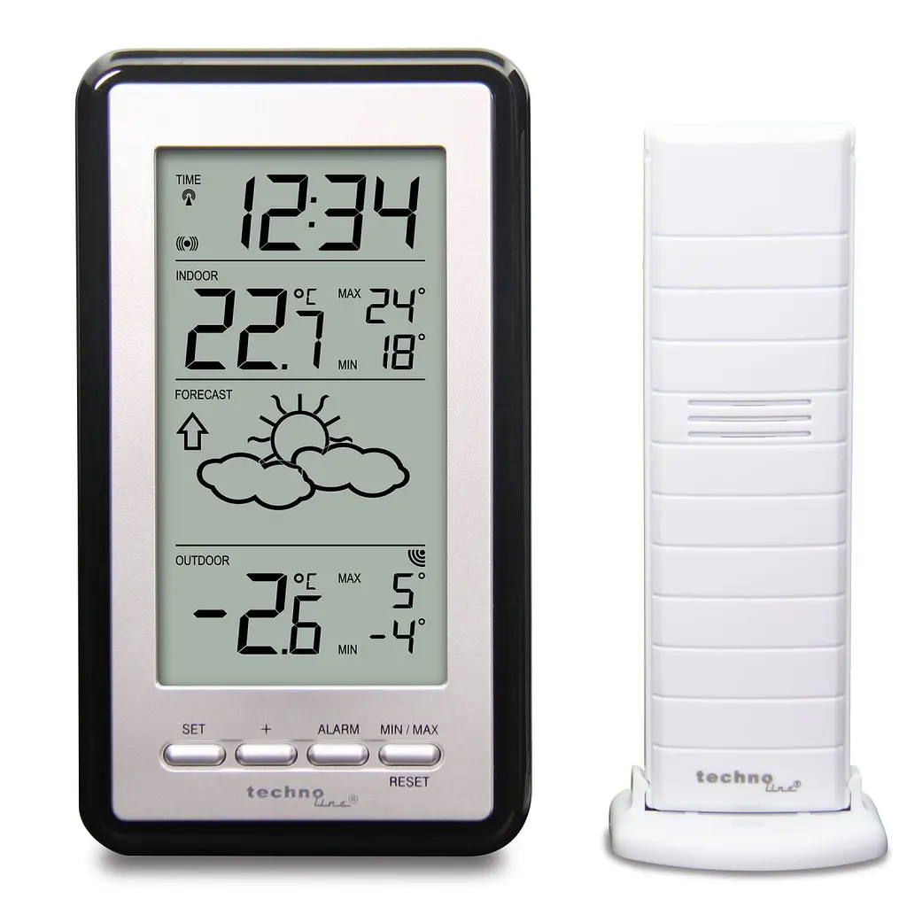 Метеостанція Technoline WS9130 Silver/Black (WS9130) - фото 3