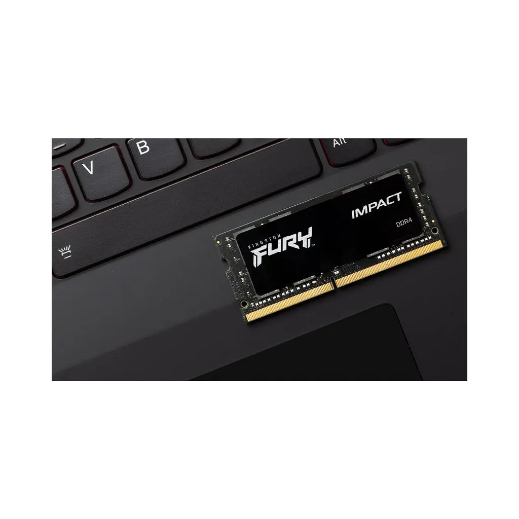 Модуль пам'яті для ноутбука SoDIMM DDR4 16GB 3200 MHz Impact Kingston Fury (ex.HyperX) (KF432S20IB/16) - фото 3