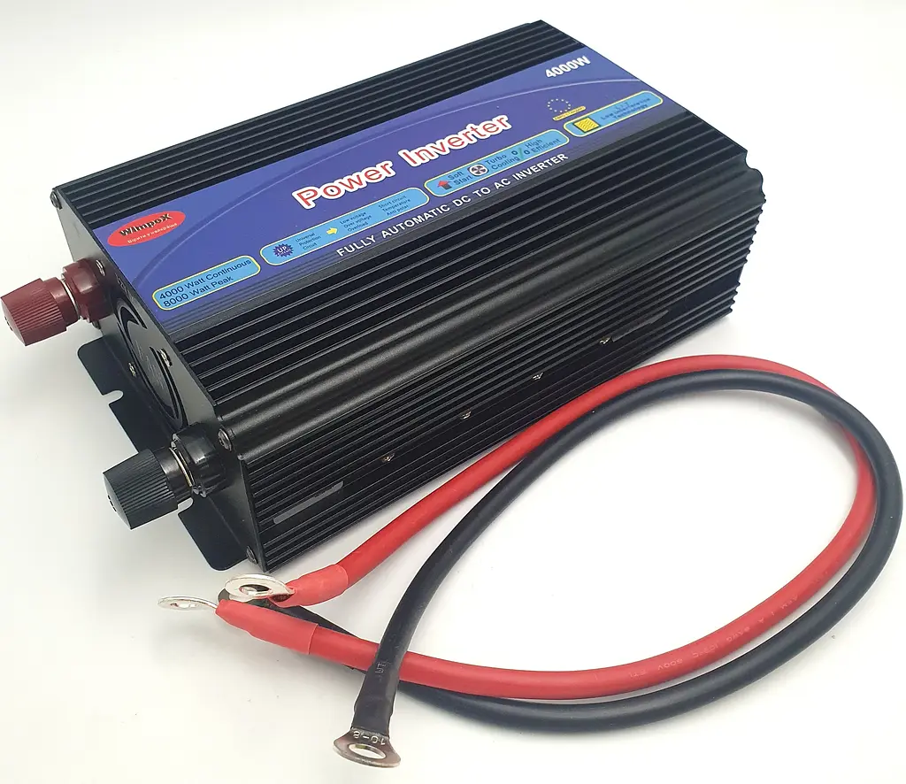 Автоінвертор 12 V-220 V 4000 W перетворювач напруги WimpeX 12 V-220 V 4000 Вт - фото 5