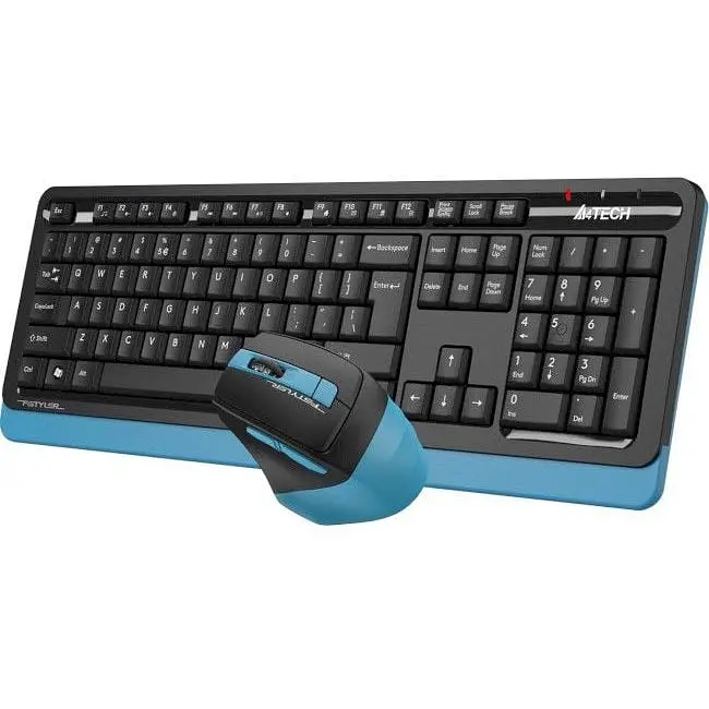 Комплект (клавіатура+мишка) A4Tech FG1035 USB Navy Blue - фото 3