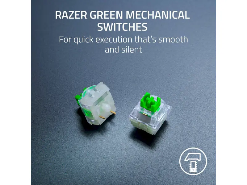 клавіатура Razer BlackWidow V4 X Minecraft Edition (RZ03-04704100-R3M1) - фото 10