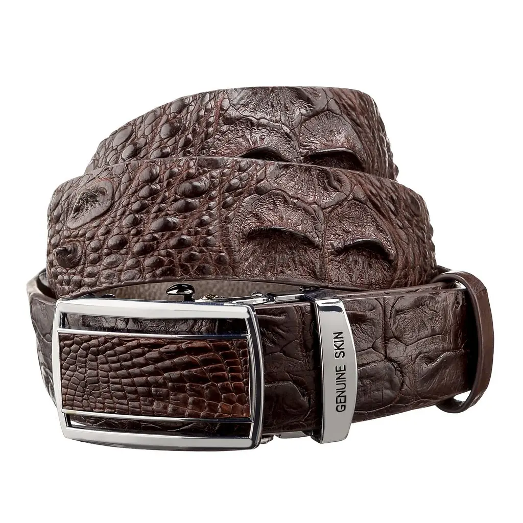 Ремень-автомат Crocodile Leather 3,7х120 см acs0029612 - фото 6
