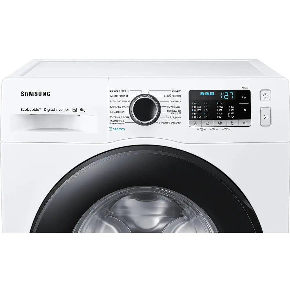 Пральна машина Samsung WW80AGAS22AEUA автоматична - фото 7