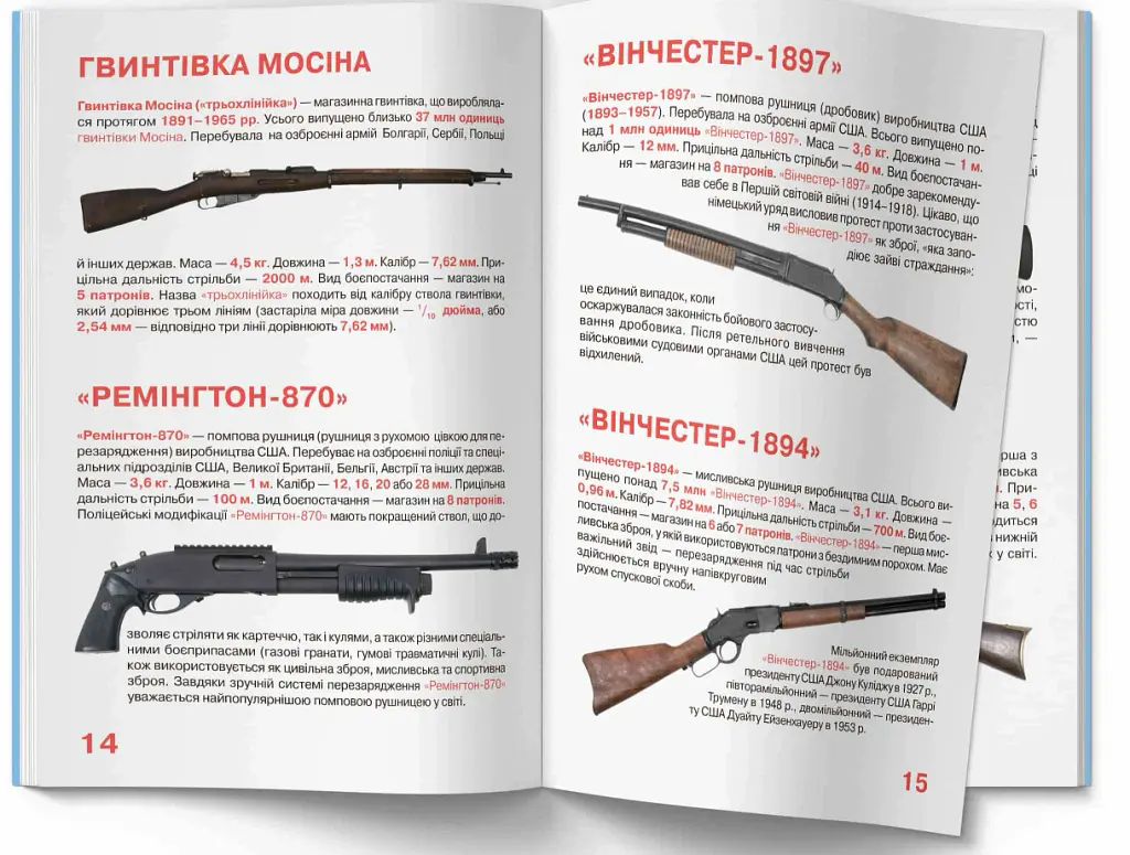 Велика книжка. Гвинтівки, карабіни, рушниці - фото 4