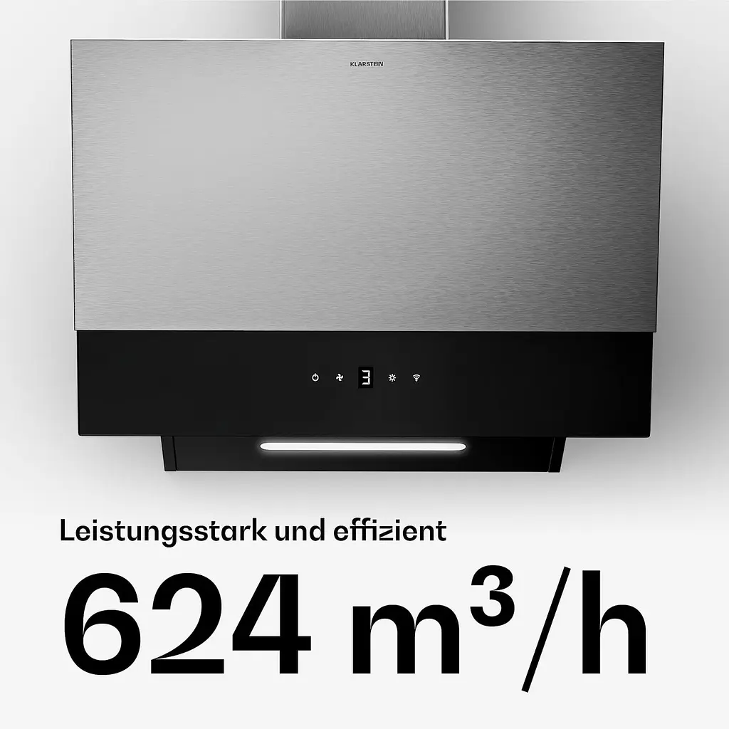 Вытяжка Klarstein Verosteel Smart 60 см (10047367) - фото 4