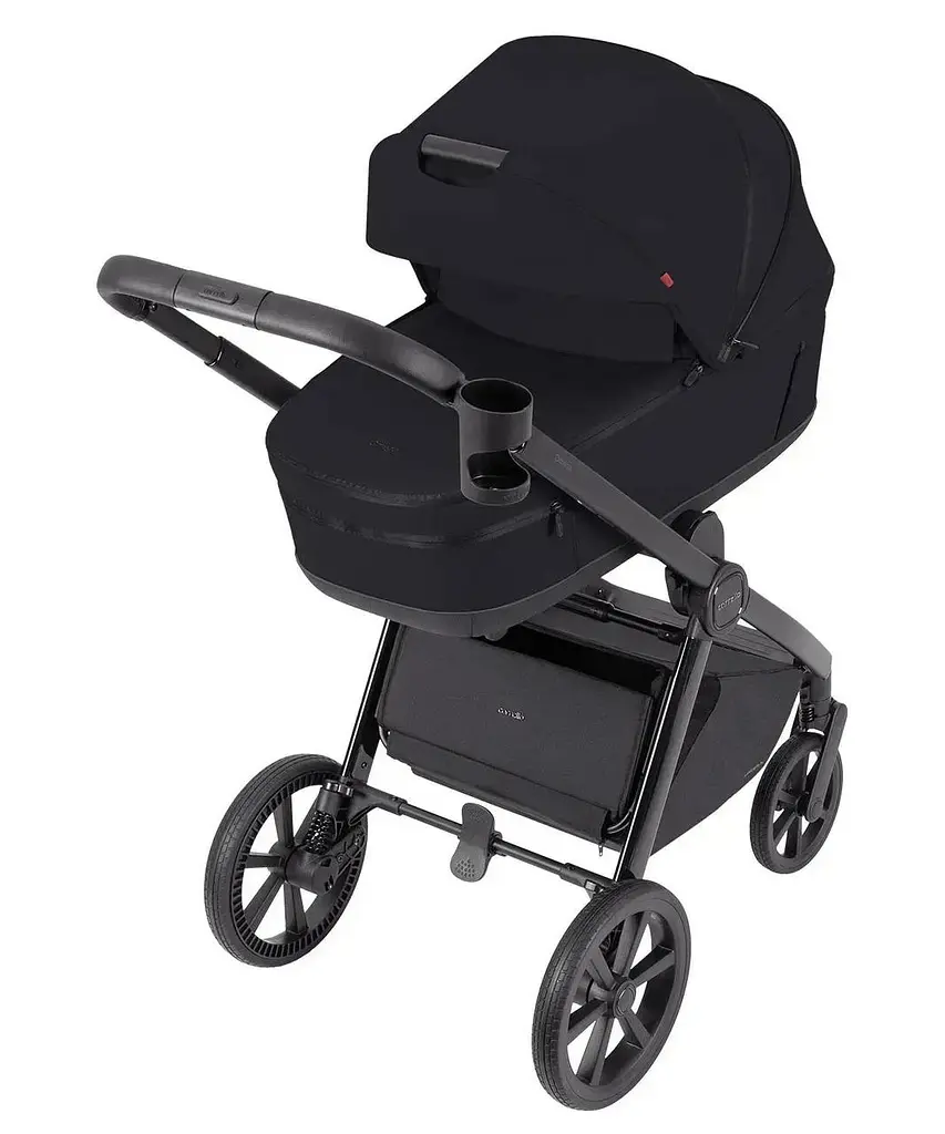 Коляска 2 в 1 Carrello Omega CRL-6540 Cosmo Black дощовик москітна сітка LED-ліхтарик - фото 9