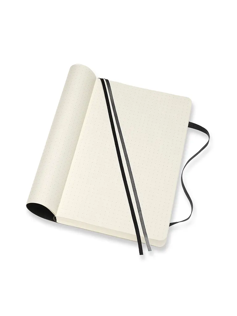 Записник Moleskine Classic Expanded середній, Точка Чорний М'який (QP619EXP) - фото 5