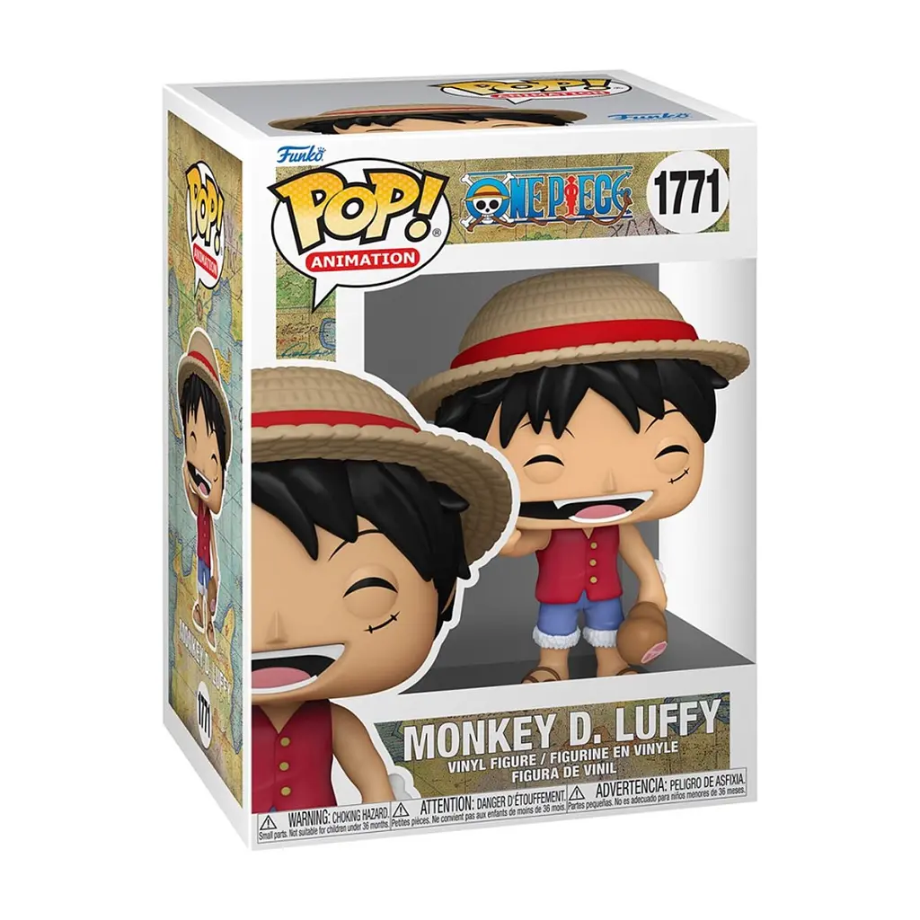 Фігурка Funko Pop серії Великий куш - Луффі, що посміхається (80365) - фото 3