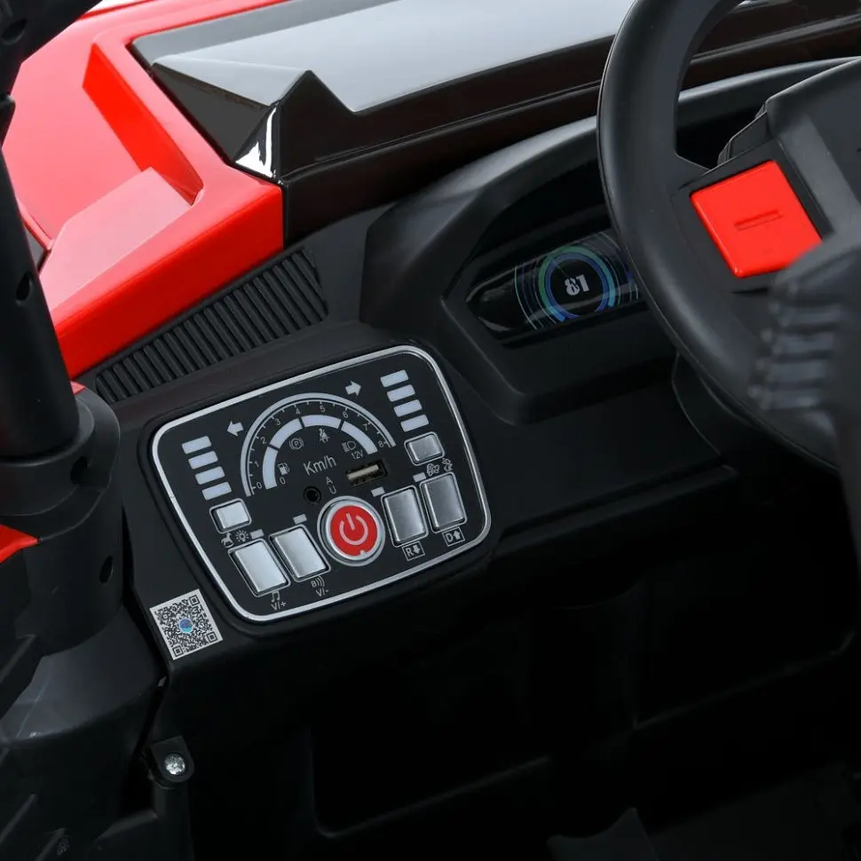 Детский электромобиль Bambi Джип M 6131EBLR-3 24V до 30 кг - фото 8