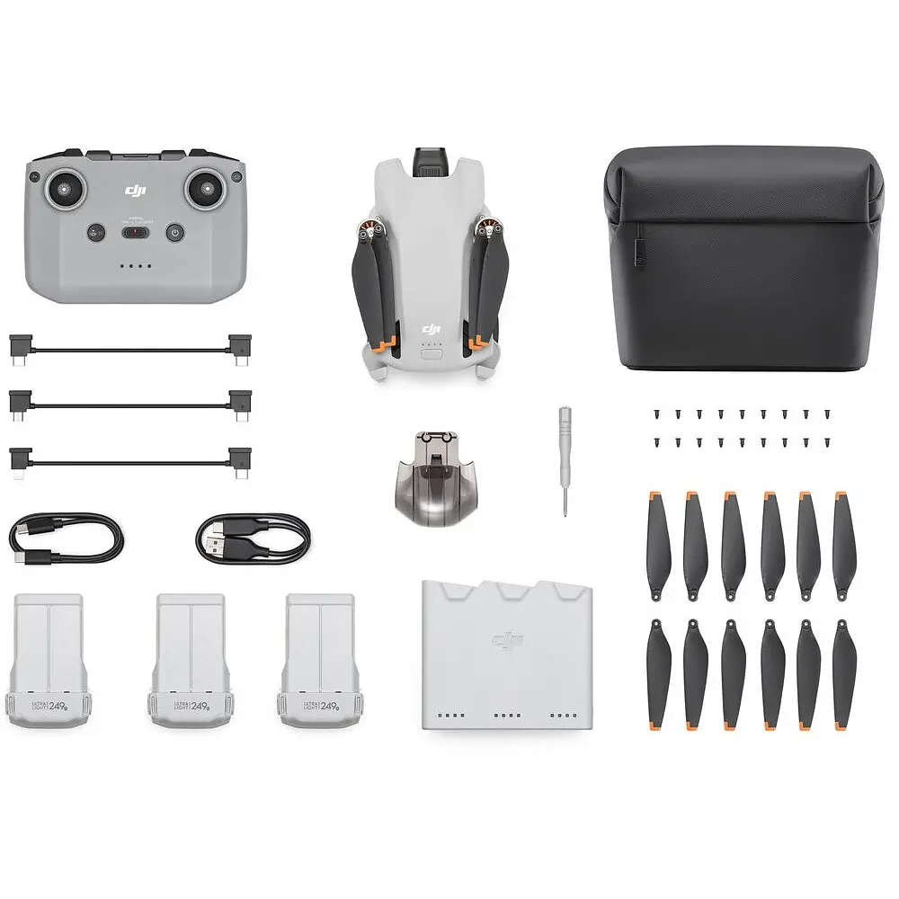 Квадрокоптер DJI Mini 3 з RC-N1 Remote Fly More Combo (CP.MA.00000610.01) - фото 2