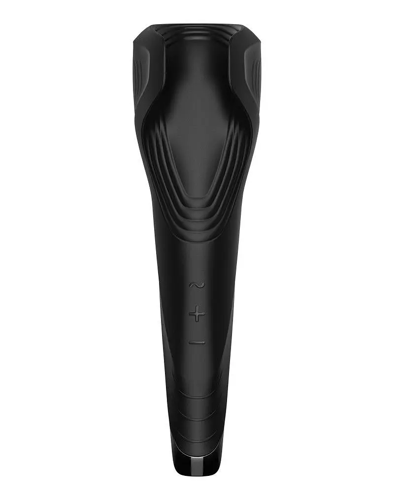 Мастурбатор Satisfyer Men Wand, багатофункціональний, чудово для пар, вібро-мінет - фото 2