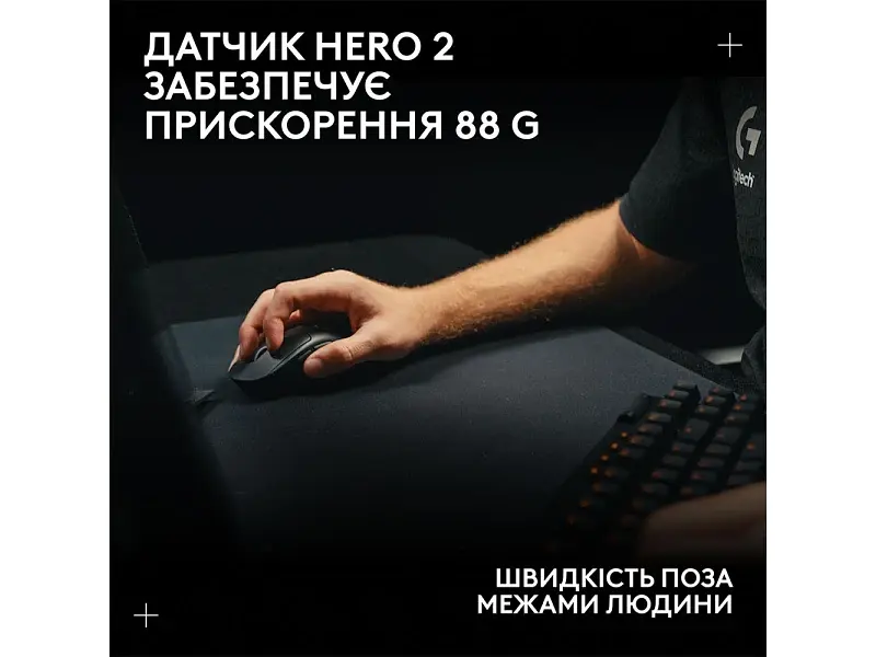 Миша Logitech Pro X Superlight 2 Dex Black (910-007357, 910-007359) - фото 8
