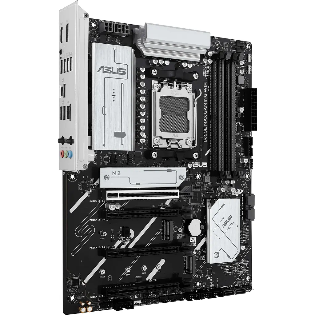 Материнська плата Asus B650E MAX Gaming WIFI sAM5 B650 4xDDR5 M.2 HDMI DP ATX - фото 3