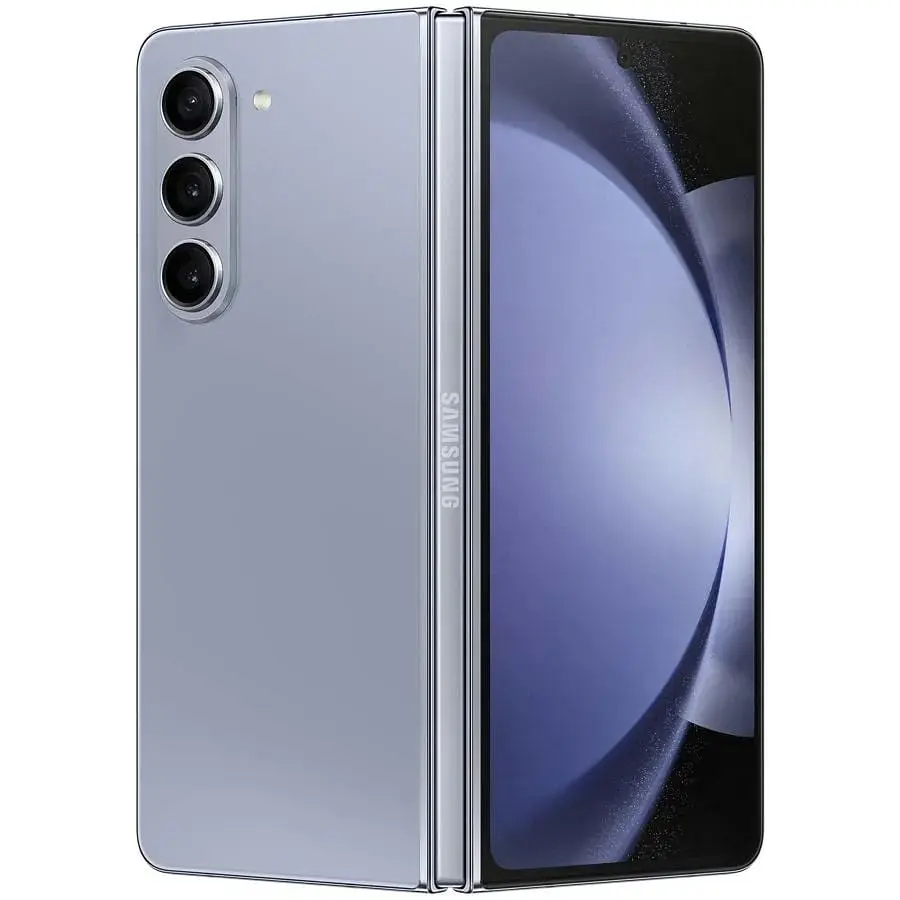 Смартфон Samsung Galaxy Fold 5 F946B 512Gb SM-F946BLBCSEK Grade A Seller Refurbished Light Blue - фото 3
