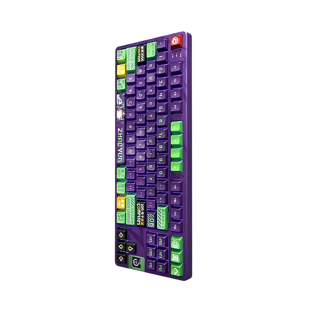 Клавіатура VALKYRIE VK87 ZHAO YUN Violet Green - фото 2