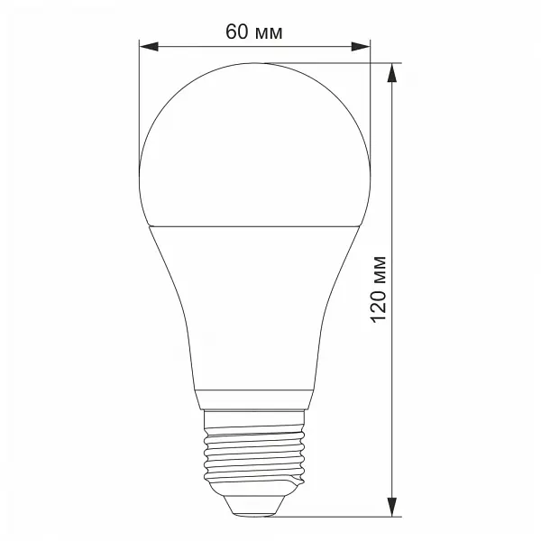 "Сенсор" LED лампа VIDEX A60e 12W E27 4100K с датчиком движения и освещенности - фото 3