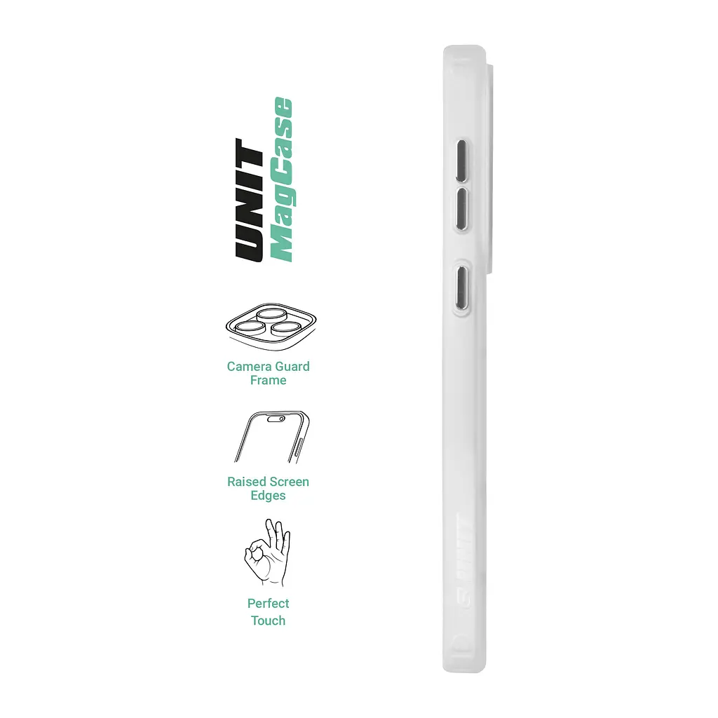 Чехол для Samsung Galaxy S26 5G, Unit MagSafe, белый, прозрачный, магсейф, противоударный, магнитный, панель-накладка с поддержкой MagSafe, с поддержкой беспроводной зарядки, TPU+PC, защита всего корпуса, ударостойкий, ArmorStandart (ARM88802) - фото 3