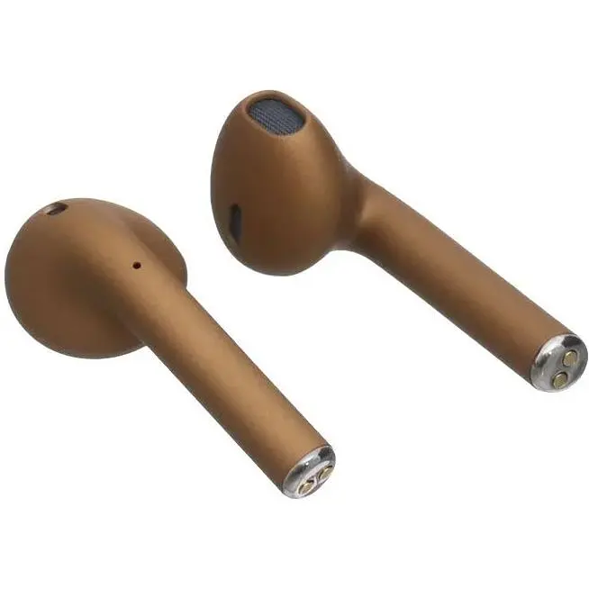 Стерео-гарнітура Hoco TWS ES28 Lightning Bluetooth V5.0 400 mAh Золота - фото 5