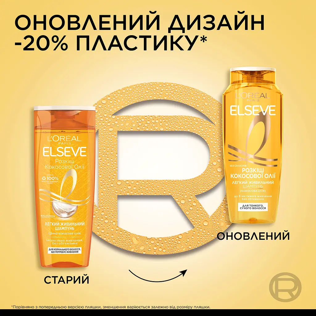 Шампунь L'Oreal Paris Elseve Роскошь кокосового масла для нормальных волос нуждающихся в питании 400 мл - фото 2