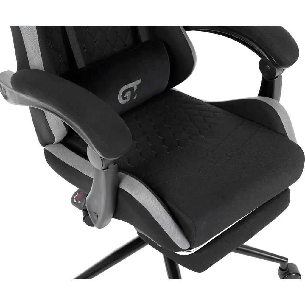 Геймерське крісло GT Racer X-2324 Fabric Black/Gray [121448] - фото 7