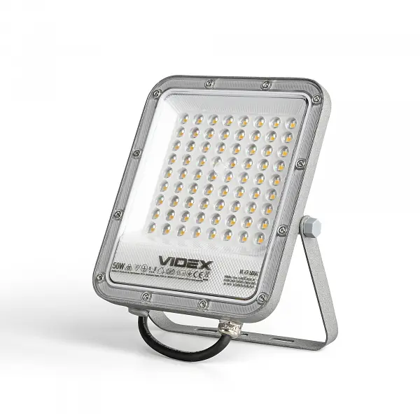 LED прожектор PREMIUM VIDEX F2 50W 5000K - фото 2