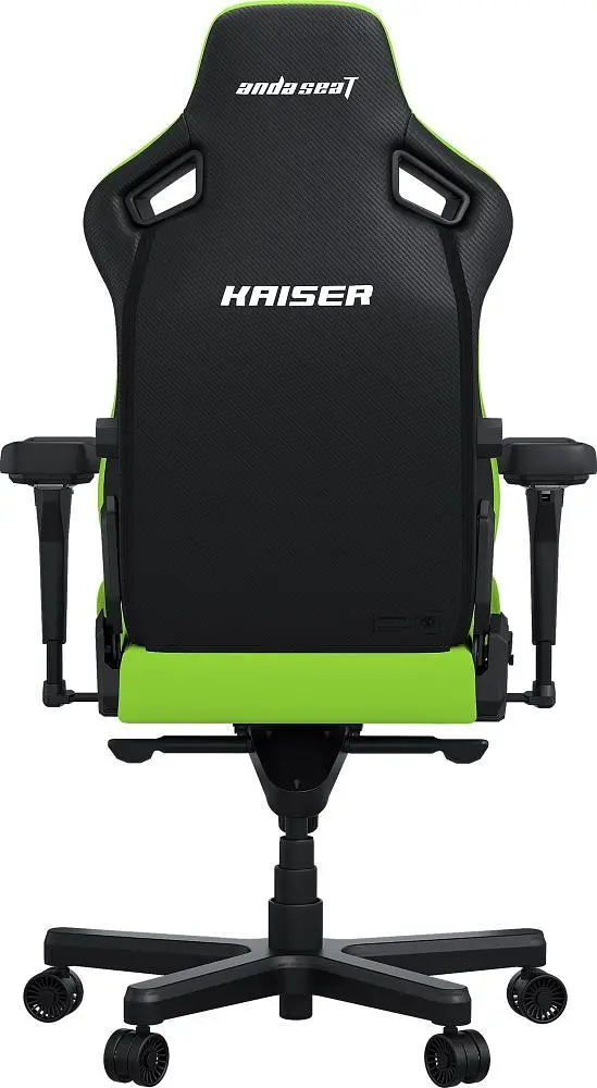 Кресло для геймеров Anda Seat Kaiser 4 Size XL Cyber Green PVC (AD12YDDC-XLL-20-C-PV/C-01) - фото 7