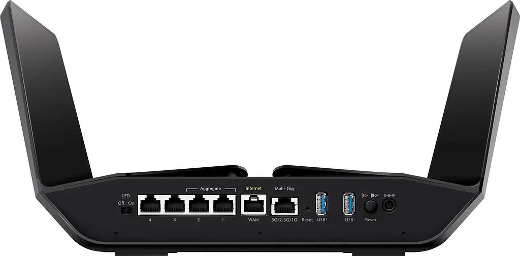 Маршрутизатор AX12 (RAX120) AX6000, 4xGE LAN, 1xGE WAN, 1x5GE, 2xUSB 3.0 NETGEAR teh0017308 - фото 7