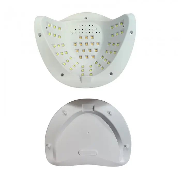 Лед уф лампа для нігтів від мережі біла LED UV Sun YC 57B - фото 4