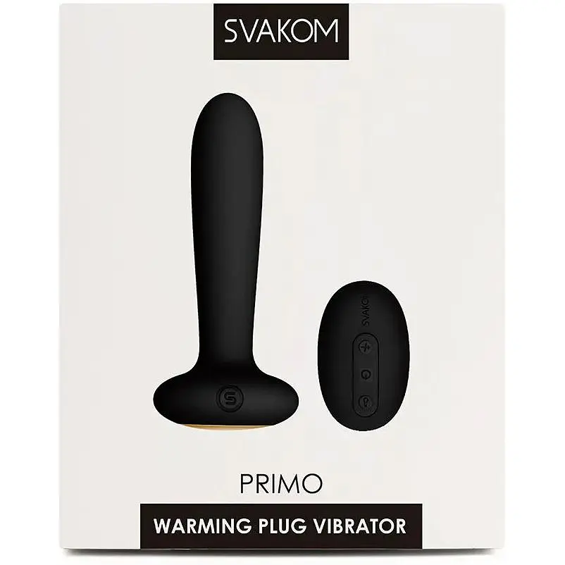 Анальна пробка Svakom Primo Black - фото 7