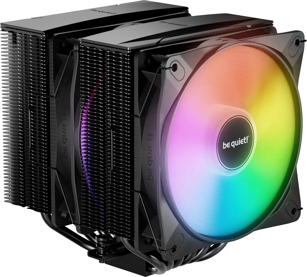 Повітряне охолодження be quiet! Pure Rock Pro 3 LX ARGB Black (BK043) - фото 2