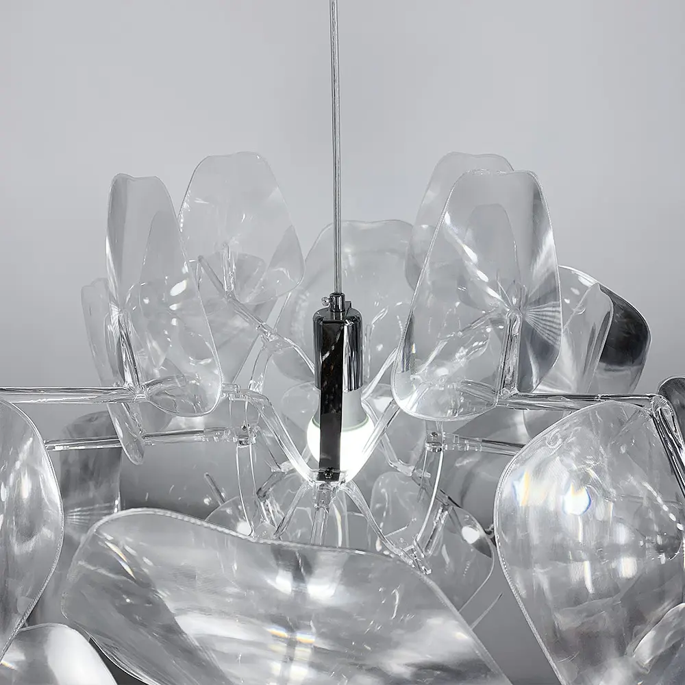 Декоративный светильник с полупрозрачными пластинами Ø 60 см | Line F | Арт. DE8C-560 - фото 7