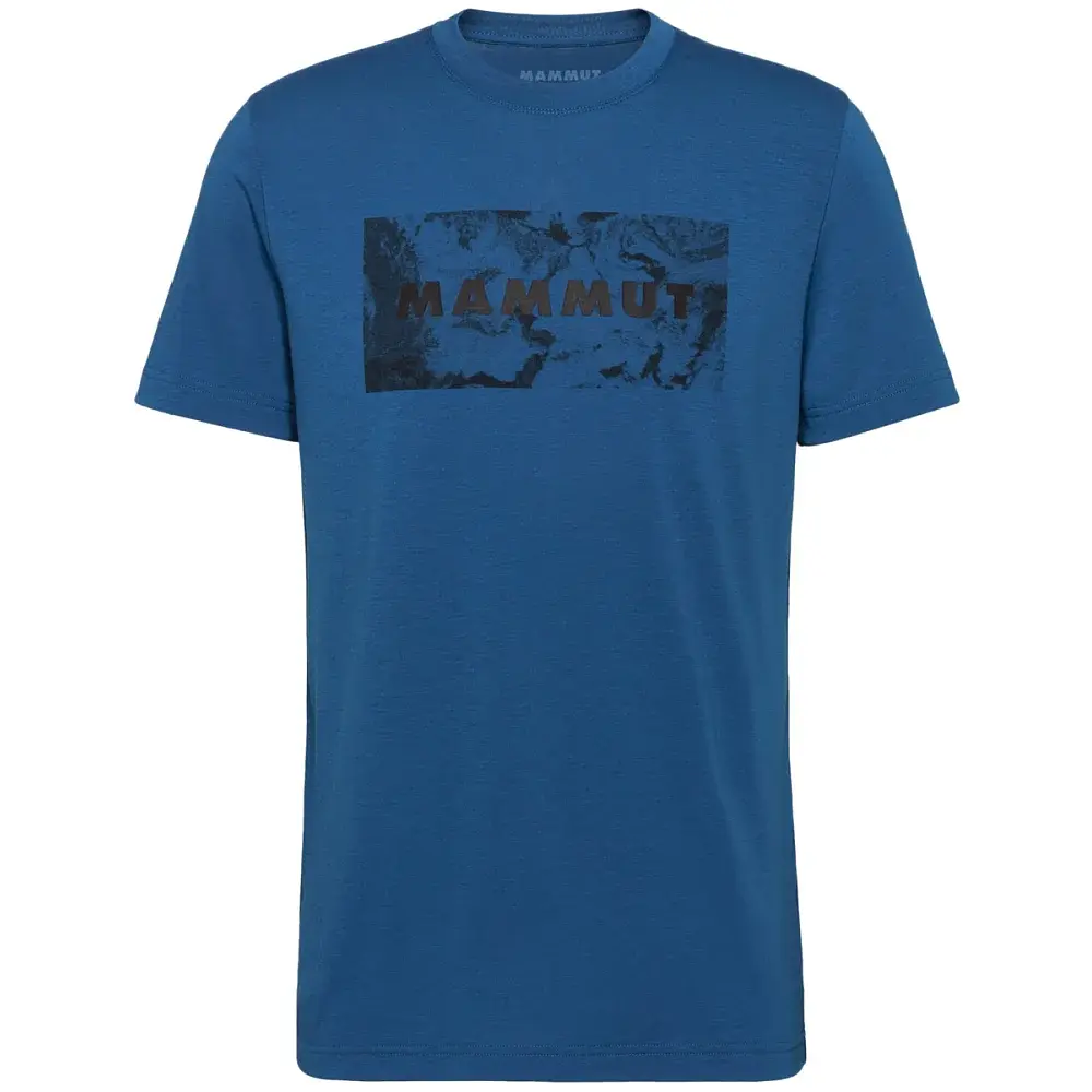 Футболка Mammut Trovat T-Shirt Logo L marine