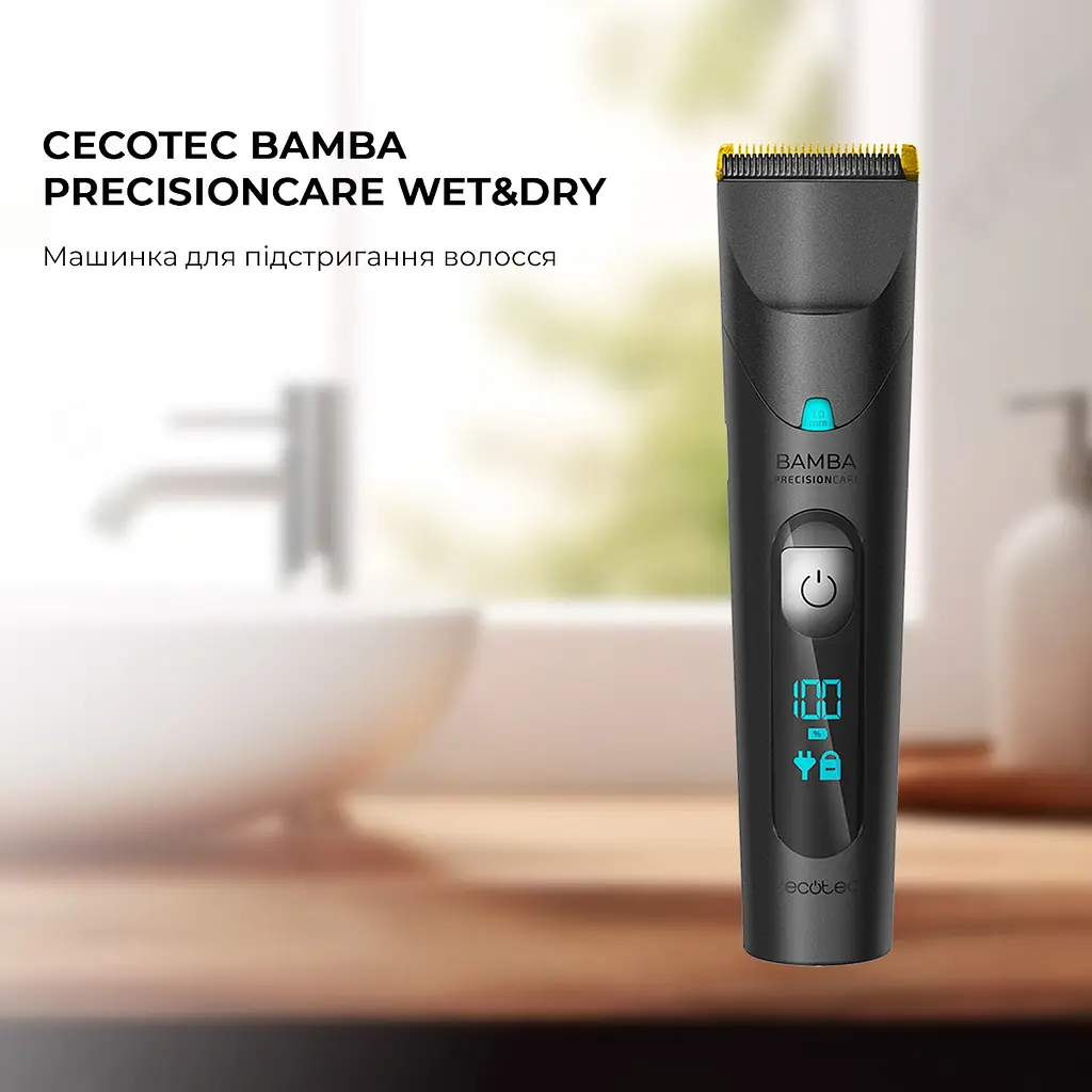 Машинка для підстригання волосся CECOTEC Bamba PrecisionCare Wet&Dry - фото 2